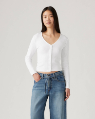 Женский кардиган Levi's 1159861378 (Белый XL)