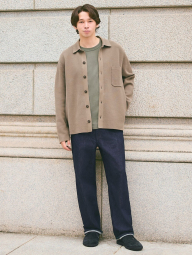 Кардиган UNIQLO кофта на пуговицах 1159862415 (Бежевый S)