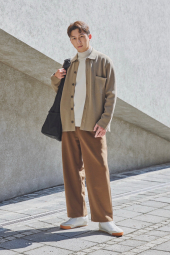 Кардиган UNIQLO кофта на пуговицах 1159862415 (Бежевый S)