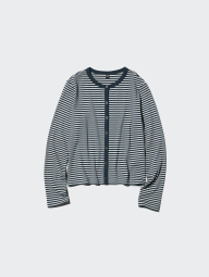 Кардиган UNIQLO кофта 1159864465 (Синий/Серый S)