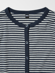 Кардиган UNIQLO кофта 1159864465 (Синий/Серый S)