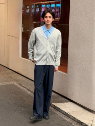 Кардиган UNIQLO 1159950364 (Сірий L)