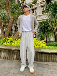 Кардиган UNIQLO 1159950364 (Сірий L)
