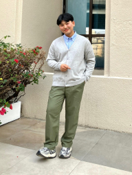 Кардиган UNIQLO 1159950364 (Сірий L)