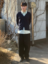 Кардиган UNIQLO кофта 1160017954 (Синій L)