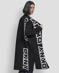 Оверсайз кардиган DKNY 1160051681 (Черный M/L)