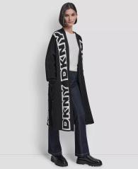 Оверсайз кардиган DKNY 1160051681 (Черный M/L)