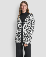 Кардиган DKNY с принтом 1160054461 (Белый S)