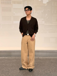 Кардиган UNIQLO кофта 1160088288 (Коричневий M)