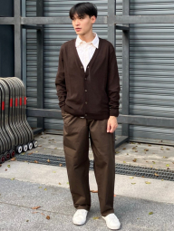 Кардиган UNIQLO кофта 1160088288 (Коричневий M)