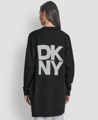 Оверсайз кардиган DKNY 1160145124 (Черный XL)