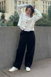 Женский вязаный кардиган Souffle Yarn UNIQLO кофта 1160372761 (Молочный M)