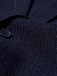 Вязаный пиджак UNIQLO 1160777992 (Синий 3XL)
