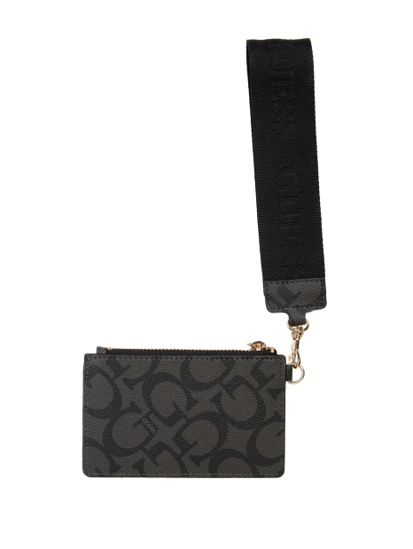 Картхолдер із ручкою Guess з логотипом 1159842577 (Сірий One size)