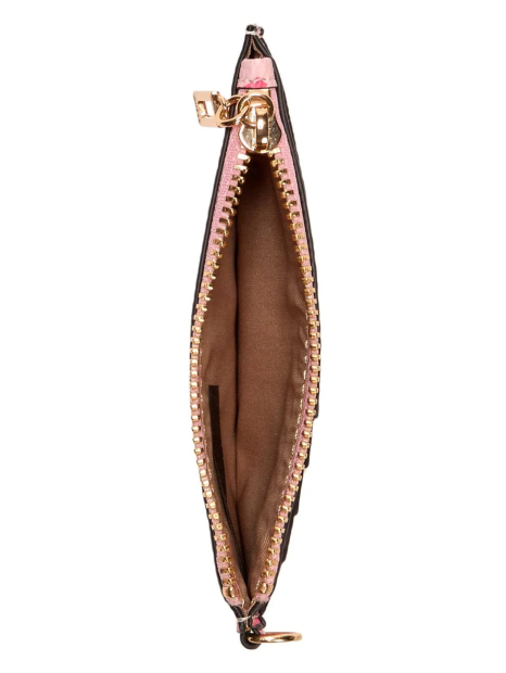 Картхолдер із ручкою Guess з логотипом 1159842578 (Рожевий One size)