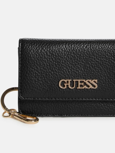 Мини-кошелек Nyra Guess с карабином 1159850094 (Черный One size)