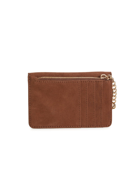 Текстильный мини-кошелек Nyra Guess с карабином 1159850099 (Коричневый One size)