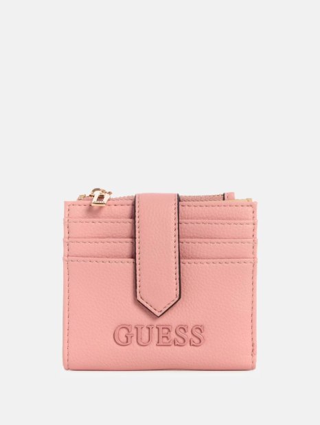 Кошелек-картхолдер Guess с логотипом 1159850601 (Розовый One size)