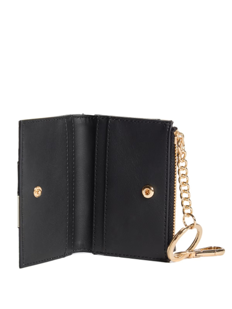 Мини-кошелек Kyrie Guess с карабином 1159851908 (Черный/Серый One size)