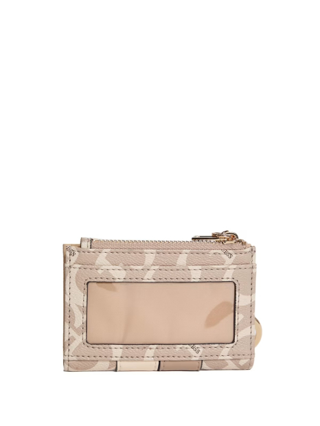 Мини-кошелек Kyrie Guess с карабином 1159851909 (Бежевый/Молочный One size)