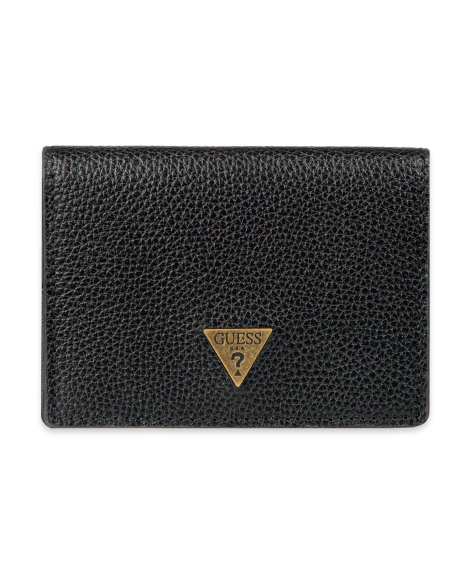 Шкіряний міні-гаманець Guess із захистом від RFID 1160043955 (Чорний One size)