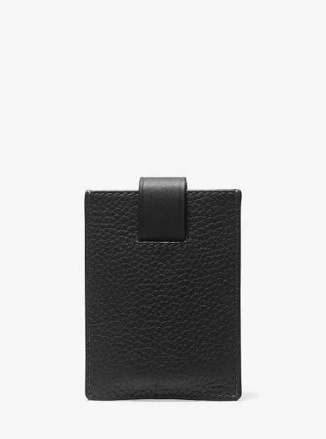 Кожаный картхолдер Michael Kors с логотипом 1160476932 (Черный One size)