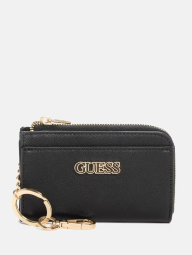 Мини-кошелек Guess с карабином 1159841505 (Черный One size)