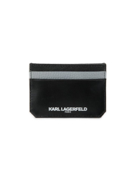 Кожаный картхолдер Karl Lagerfeld Paris 1159844801 (Черный One Size)