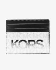 Картхолдер Michael Kors з логотипом 1159847687 (Чорний/Білий One Size)