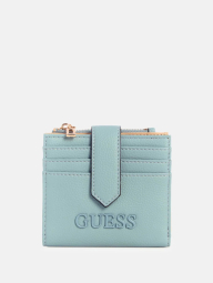 Кошелек-картхолдер Guess с логотипом 1159849616 (Голубой One size)