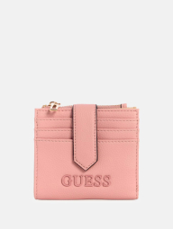 Кошелек-картхолдер Guess с логотипом 1159850601 (Розовый One size)