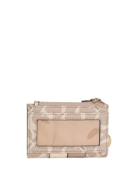 Мини-кошелек Kyrie Guess с карабином 1159851909 (Бежевый/Молочный One size)