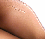 Компактный картхолдер COACH из экокожи 1159854786 (Коричневый One size)