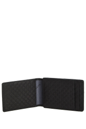 Кожаный картхолдер Devin Guess 1159861728 (Черный One size)