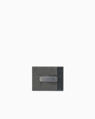 Картхолдер Armani Exchange с клипсой для купюр 1160824108 (Черный/Зеленый One size)