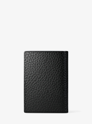 Картхолдер из зернистой кожи Cooper Michael Kors в подарочной коробке 1162678874 (Черный One size)