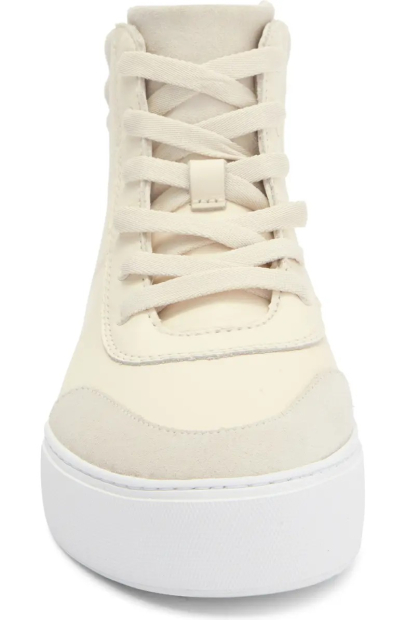 Кожаные высокие кеды Zilo High 2 UGG 38,5 (7,5 US) 25 см Молочный 1159839681