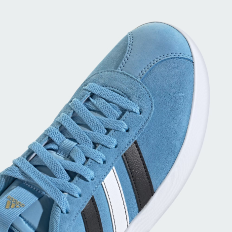 Мужские кеды VL Court 3.0 Adidas 43 1/3 (9,5 US) 27,5 см Голубой 1159840176