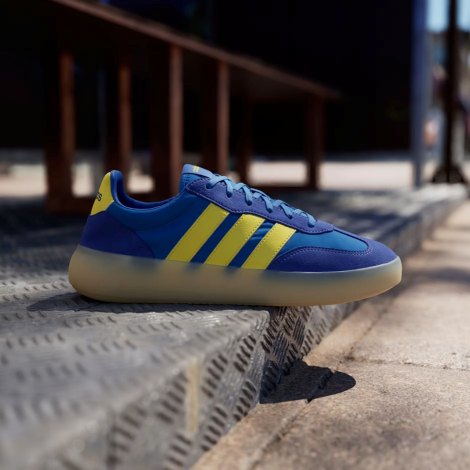 Мужские кеды Adidas Barreda Decode 42 (8 1/2 US) 26,5 см Синий/Желтый 1159843166