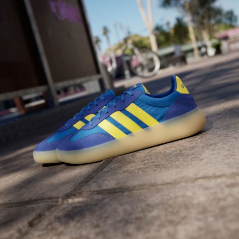 Мужские кеды Adidas Barreda Decode 42 (8 1/2 US) 26,5 см Синий/Желтый 1159843166