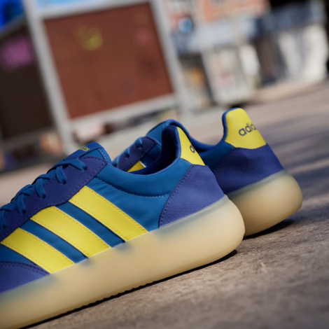 Мужские кеды Adidas Barreda Decode 42 (8 1/2 US) 26,5 см Синий/Желтый 1159843166