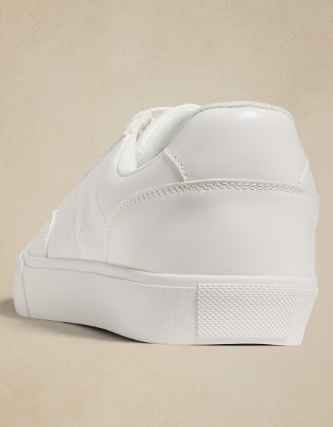 Мужские кеды Banana Republic T-Toe Fashion Sneakers 47 (12 US) 30,2 см Белый 1159843524