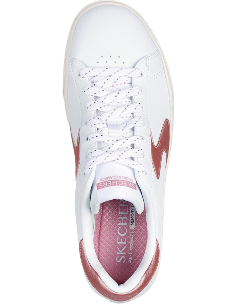 Женские кеды Skechers 36,5 (6,5 US) 24,5 см Белый 1159843830