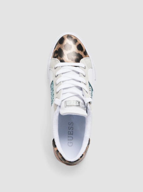 Женские кеды GUESS с акцентными вставками 39,5 (9 US) 26 см Разные цвета 1159847240