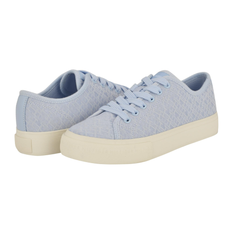 Женские текстильные кеды Tommy Hilfiger с принтом 41 (9,5 US) 26,5 см Голубой 1159847641