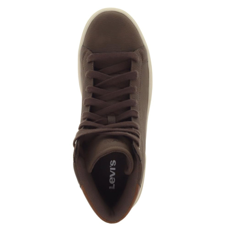 Чоловічі кеди Levi's високі 41 (8,5 US) 27 см Коричневий 1159847807