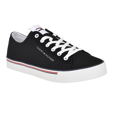 Чоловічі кеди текстильні Tommy Hilfiger 45,5 (12 US) 30 см Чорний 1159848290