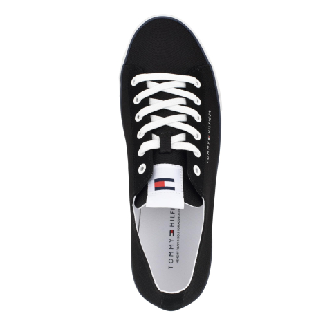 Чоловічі кеди текстильні Tommy Hilfiger 45,5 (12 US) 30 см Чорний 1159848290