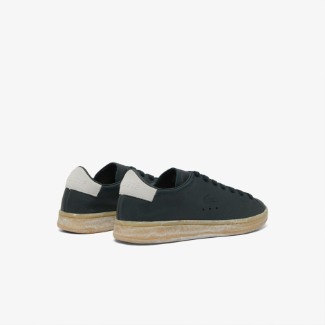 Женские кожаные кеды Lacoste 37,5 (6,5 US) 24,5 см Черный 1159848492