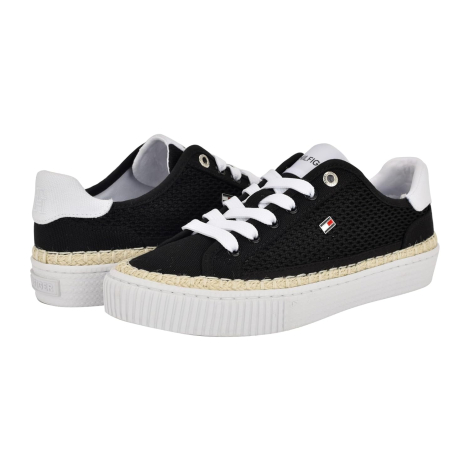 Жіночі текстильні кеди Chirley Tommy Hilfiger 38,5 (8 US) 25 см Чорний 1159849022